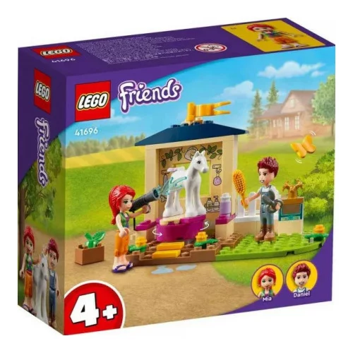 Lego ® friends hlev za kopanje ponijev 41696