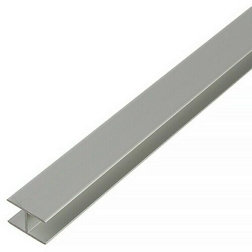 KANTOFLEX H-profil (D x &amp;Scaron; x V: 1.000 x 8,9 x 20 mm, Aluminij, Eloksirano, Srebrne boje) Slike