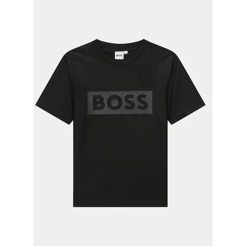 Boss Majica J50719 D Črna Loose Fit