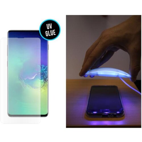 Chameleon Samsung Galaxy S10+, zaščitno steklo Excellence z UV lepilom (0,20) Cene