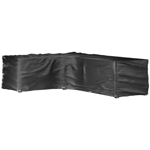 VidaXL Prevleka za vrtno pohi&amp;scaron;tvo L oblike 18 obročkov 220x285x80 cm Slike