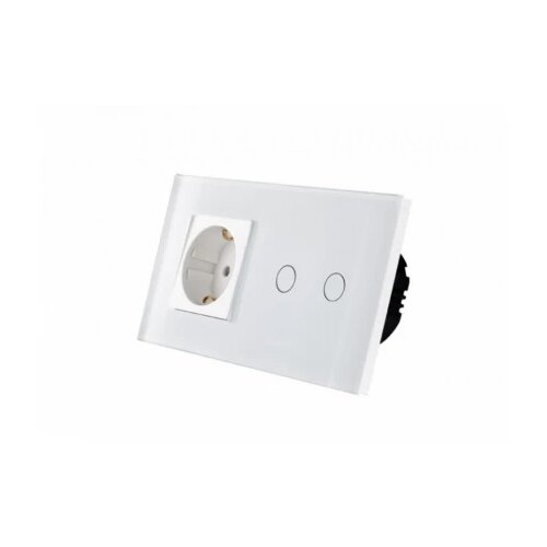 Wise wifi pametni prekidac 2 tastera i uticnica - modularni, stakleni panel Cene
