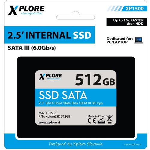 Xplore SSD DISK XP1500 512GB SSD DISK XP1500 512GB Slike