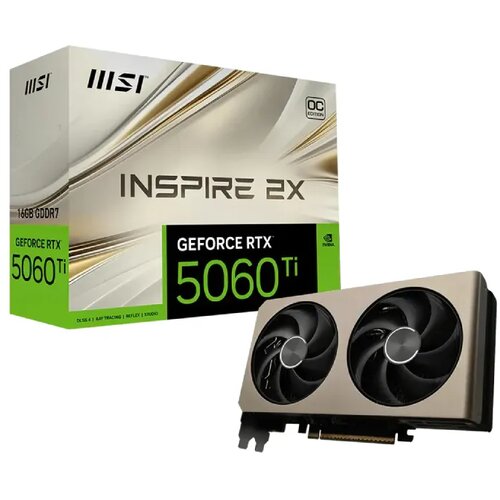 MSI geforce rtx 5060 ti 16G inspire 2X oc grafička karta Slike