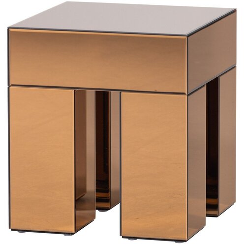 WOOOD Pomoćni stol u sjajnom dekoru 45x45 cm Mirrox &amp;ndash; Slike
