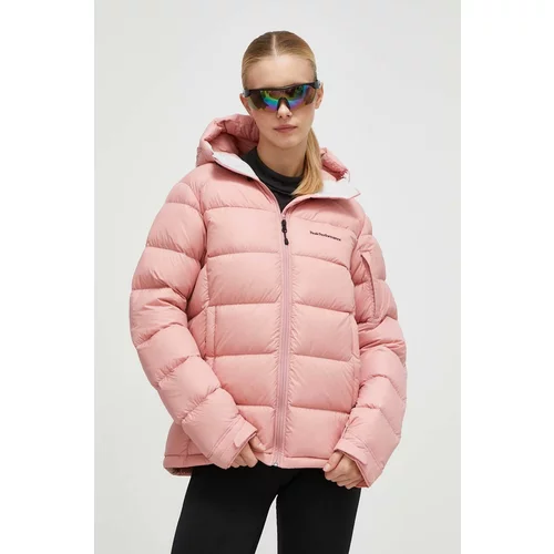 Peak Performance Sportska pernata jakna Frost boja: ružičasta