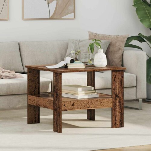  Stolić za kavu Staro drvo 57 x 55 x 45 cm Konstruirano drvo Cijene