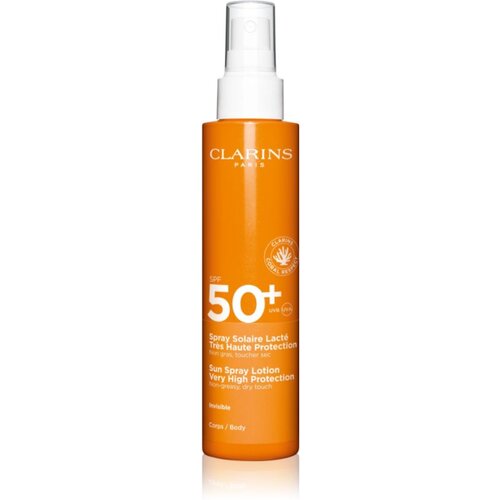 Clarins Sun Care Spray Lotion pršilo za sončenje za telo in obraz SPF 50+ 150 ml Cene