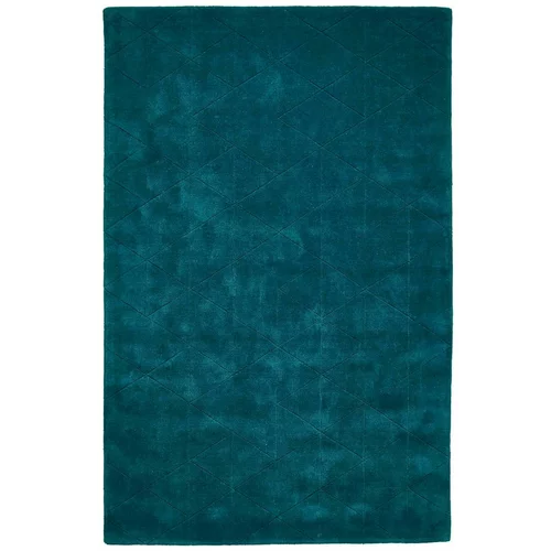 Think Rugs smaragdno zeleni vuneni tepih Kasbah, 150 x 230 cm