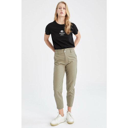 Defacto Paperbag Fit High Waisted Chinos Slike
