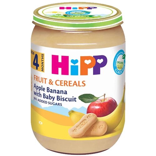 Hipp kašica jabuka i banana sa keksom 190g Cijene