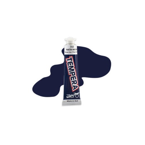 Boja tempera Aero 7,5ml tubica prussian blue plava Slike