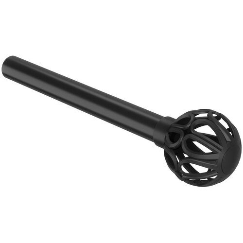 Umbra Mat črna jeklena karnisa z nastavljivo dolžino 107 - 305 cm Aria &ndash; Cene