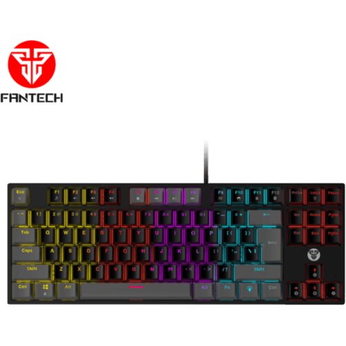 Oblivion gaming oprema Tastatura Mehanicka Gaming Fantech MK876 RGB Atom TKL crna (Blue switch) Cene