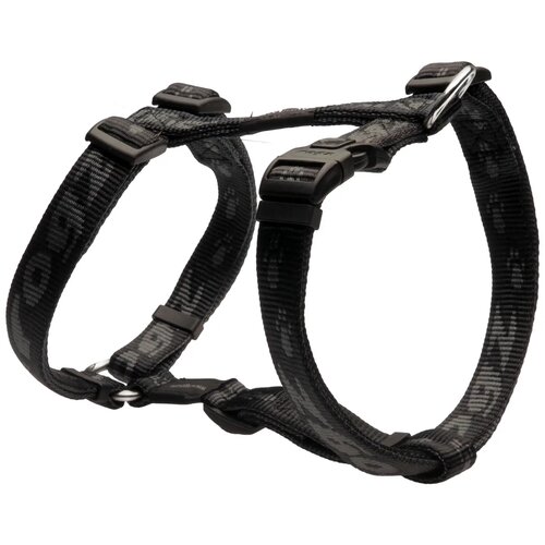 Rogz alpinist am za pse od mekane tkane trake l — 45–75 cm crna Cene
