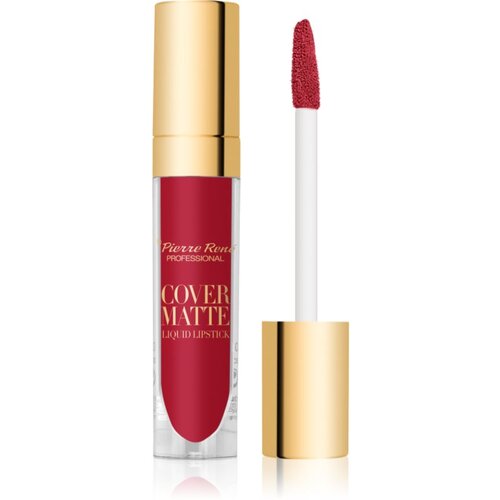 Pierre René Cover Matte mat tekoča šminka odtenek 01 True Red 5 ml Cene
