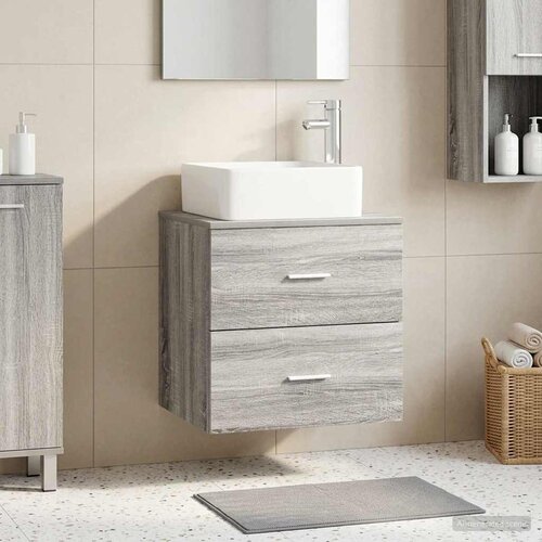  Umivaonik s policom Siva Sonoma 49,5 x 41 x 63 cm Cene
