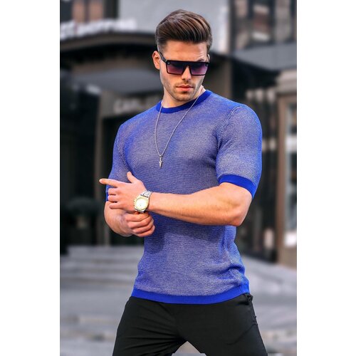 Madmext T-Shirt - Dark blue - Regular fit Cene