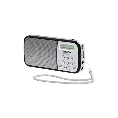 Technisat Techniradio RDR DAB+ (1012) Džepni radio AUX, UKW, USB Džepna svjetiljka Srebrna Cijene