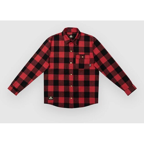 The Dudes Los Dudes Chuck Flannel Over Srajca red x black Slike