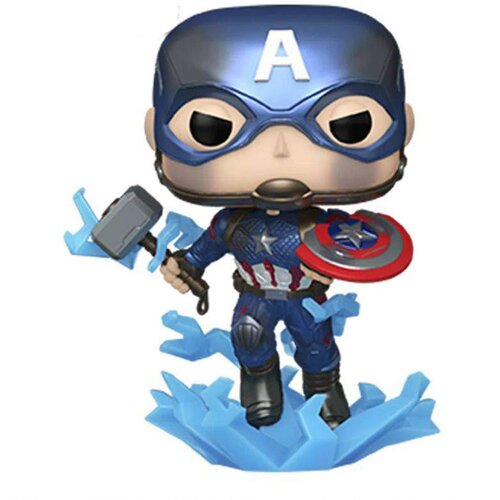 Funko POP Marvel AVENGERS ENDGAME CAPTAIN AMERICA METALLIC GITD Exclusive 1198, (21324525) Slike