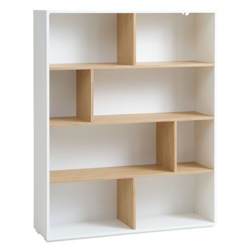 Olimp Sport Polica za knjige Tom hrast bela Cene