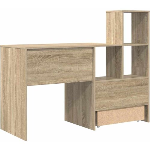  Stol Sonoma hrast 131,5 x 50 x 106,5 cm Konstruirano drvo Slike