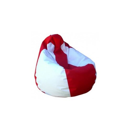  Lazy bag eko koža crveno-beli XL Cene