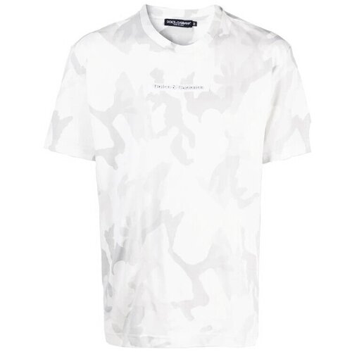 D&g Majice s kratkimi rokavi G8MN0Z G7YEC S9000 T-SHIRT WHITE Bela Cene