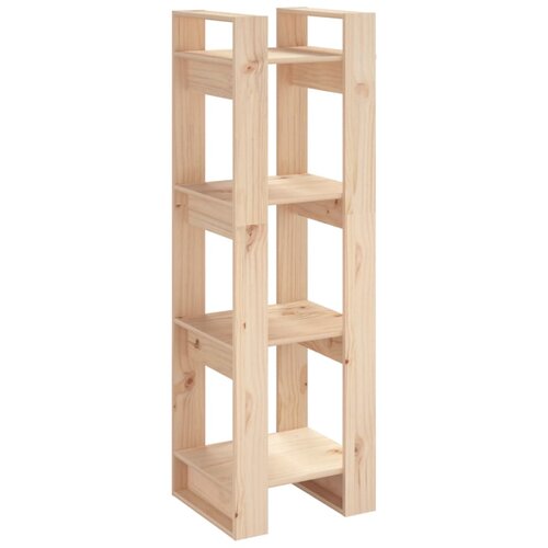 Maison Chic Knjižna omara - Knjižni regal 41x35x125 cm trdna borovina, (21723455) Slike