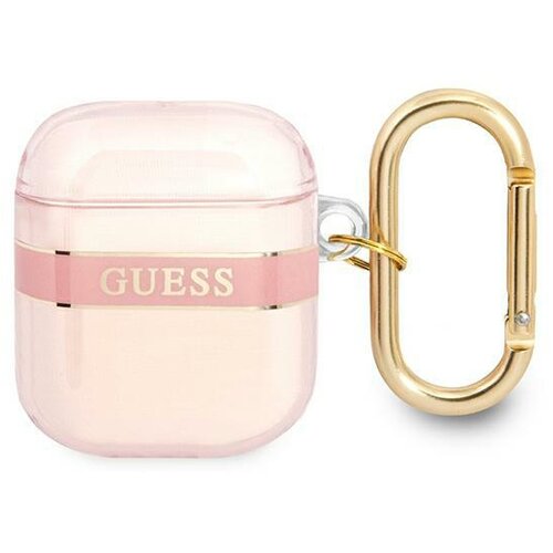 Guess OVITEK AIRPODS 1 2 ZA&amp;Scaron;ČITNI SILIKONSKI TRAK S PASOM, (5000073467) Slike
