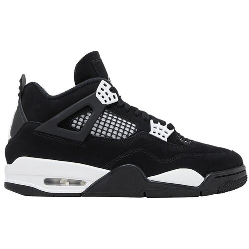 Nike Nizke superge Jordan 4 Retro White Thunder Črna Slike
