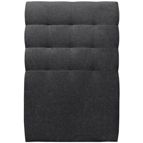 Sommeil de plomb 90 cm oblazinjeno vzglavje - črna Trpežno blago, (21612691) Cene