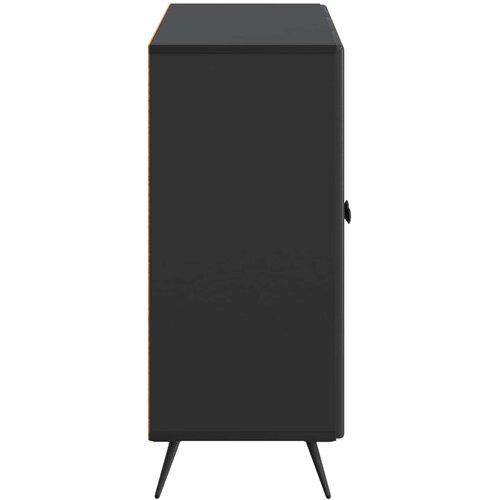  Kreveta Crna 89 x 34,5 x 80 cm Konstruirano drvo Slike