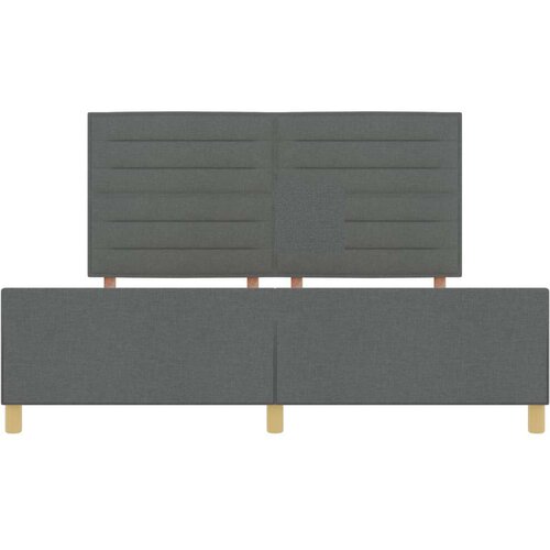  Krevet Tamno Siva 180x200 cm Tkanina Slike