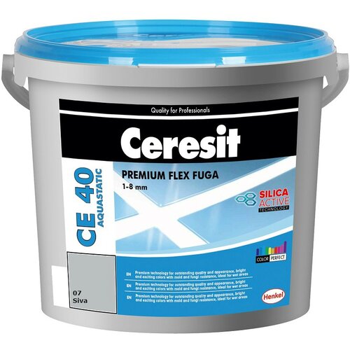 Ceresit Fugirna masa CE 40 (vodoodbojna fugirna masa, siva, 5 kg) Cene
