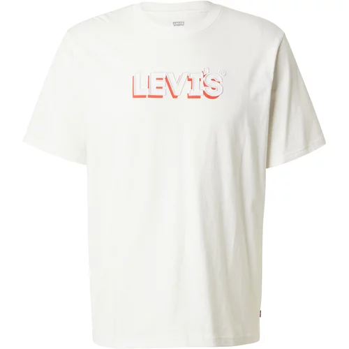 Levi's Majica narančasta / bijela