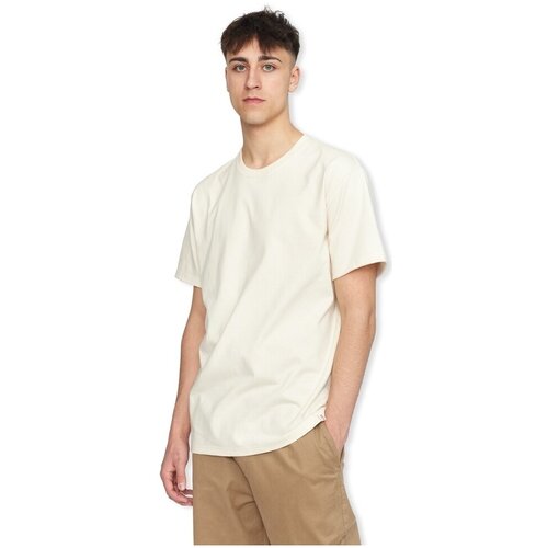Revolution Majice & Polo majice T-Shirt Loose 1060 REV - Offwhite Bela Cene