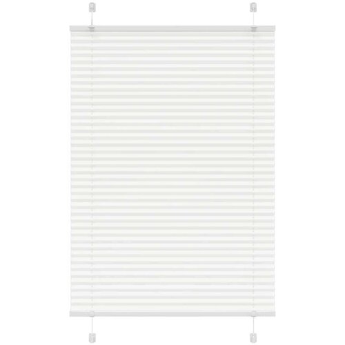 vidaXL Plisirana roleta bijela 100x150 cm &scaron;irina tkanine 99,4 cm Cijene