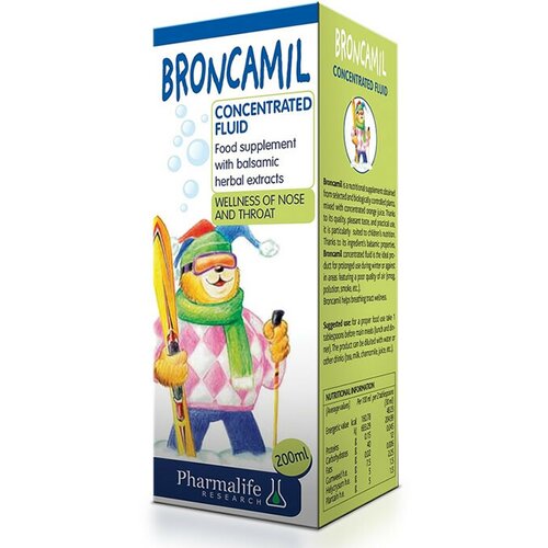 Pharmalife broncamil sirup bimbi 1+, 200 ml Slike