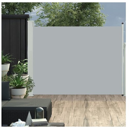  Uvlačiva bočna tenda za terasu 140 x 500 cm siva Cene