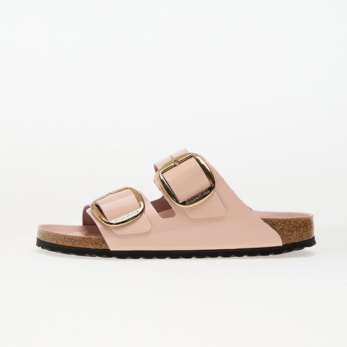 Birkenstock Sneakers Arizona Big Buckle Natural Leather Patent High-Shine Light Rose EUR 36 Cene