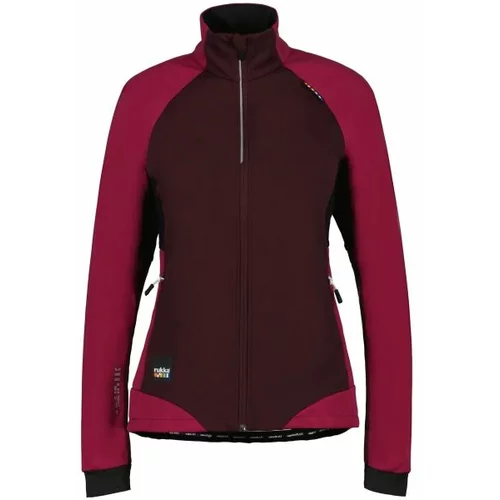 Rukka TUOVILA Ženska softshell jakna za skijaško trčanje, boja vina, veličina