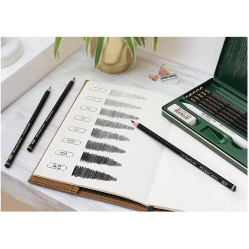  GRAFITNA 8B PITT GRAPHITE MATT FABER-CASTELL 115208 Slike