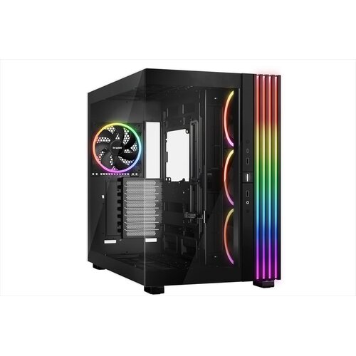 Be Quiet! Tiho! ATX kući&scaron;te srednjeg formata sa svetlosnom bazom 900 Fx, sa 2x kaljenim staklom, 4x svetlosna krilca 140 mm PWM, ARGB LED trakama i 2 haba Cene