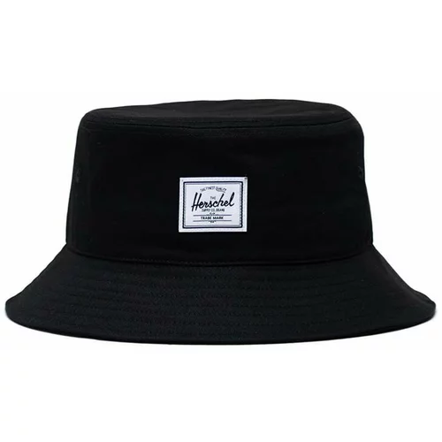 Herschel Šešir Norman Bucket Hat boja: crna, pamučni