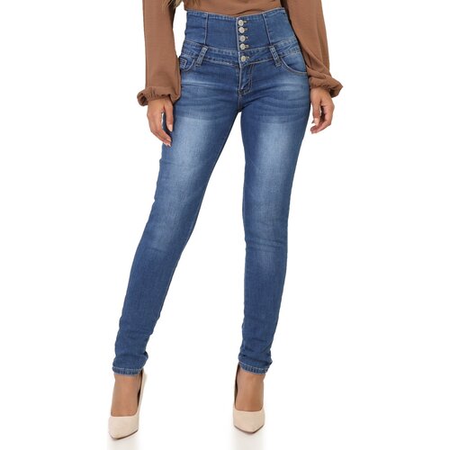 La Modeuse Jeans 67697_P157163 Modra Slike