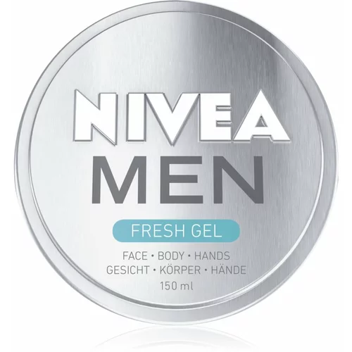 Nivea Men Fresh vlažilni gel za obraz, telo in roke 150 ml za moške