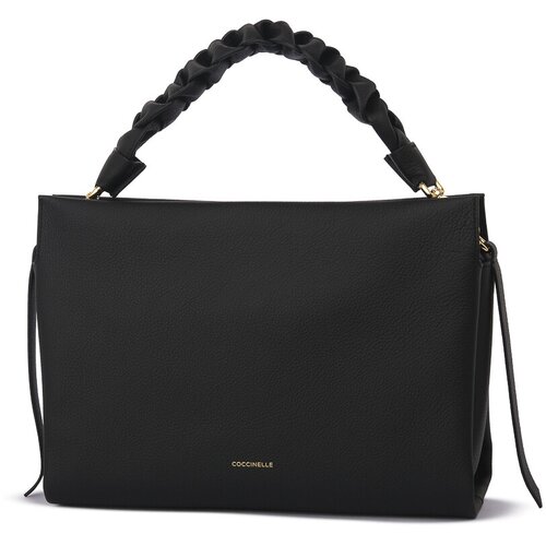 Coccinelle Torbice za na ramo 613 GRANA DOUBLE Črna Slike