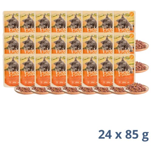 Sam&amp;#039;s Field cat adult file piletine sa bundevom - 2.04 kg Slike